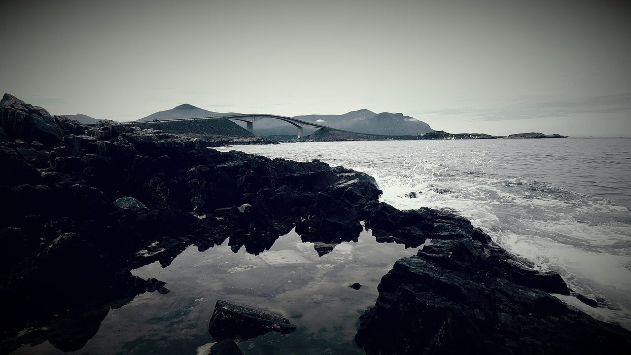 The Storseisundet Bridge on Norway's Atlantic Ocean Road
