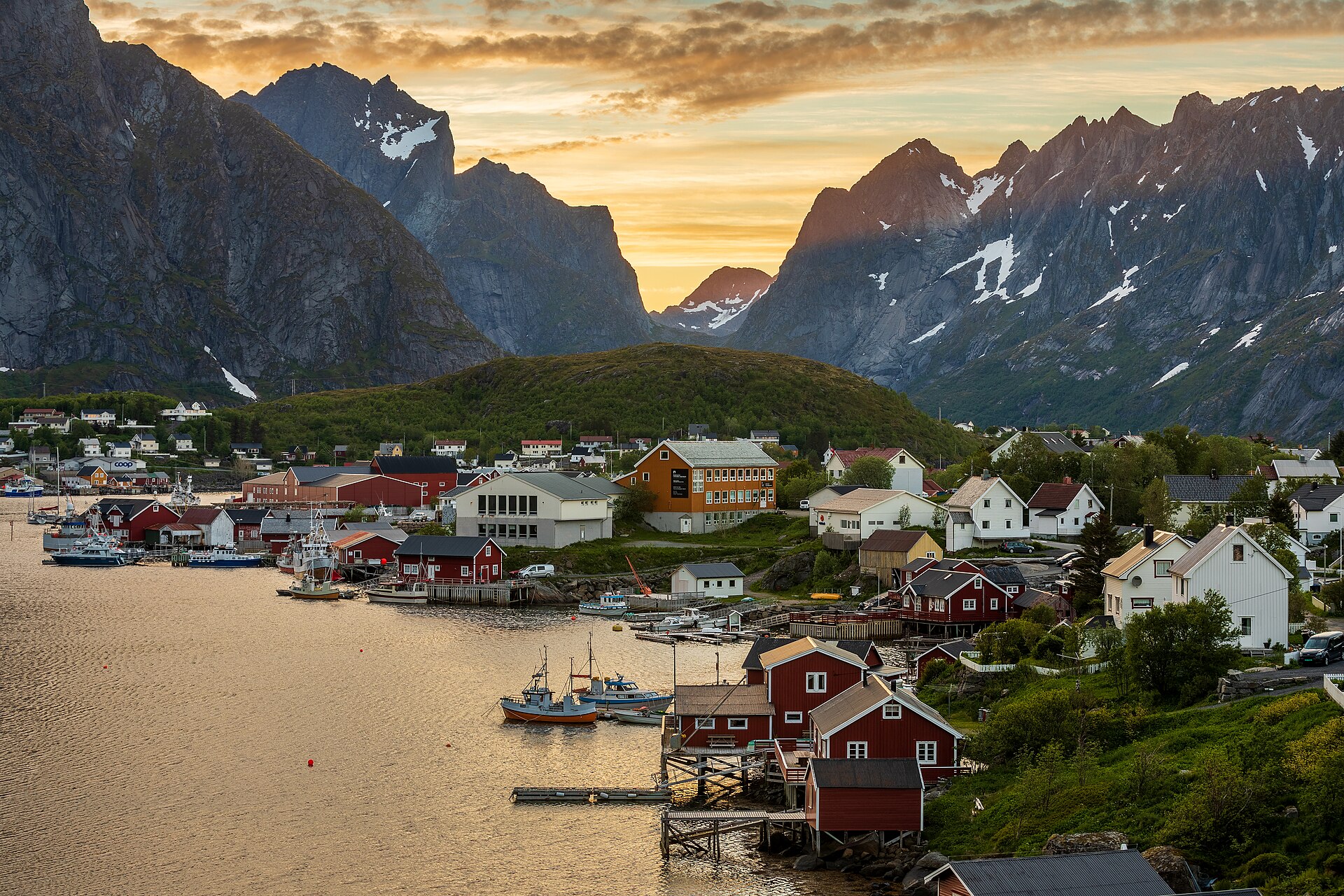 Houses at Reine in the Lofoten Islands