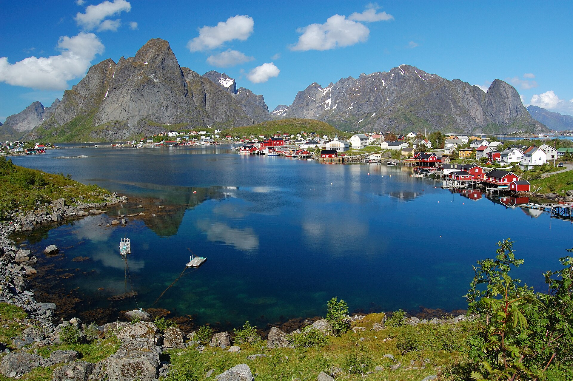 Reine in the Lofoten Islands, northern Norway